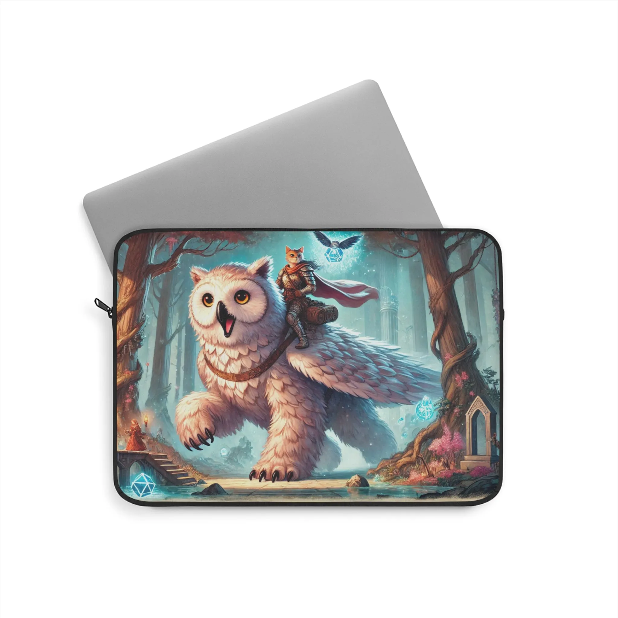Owl Bear - Cat Lover - Dungeons and Dragons - Laptop Sleeve