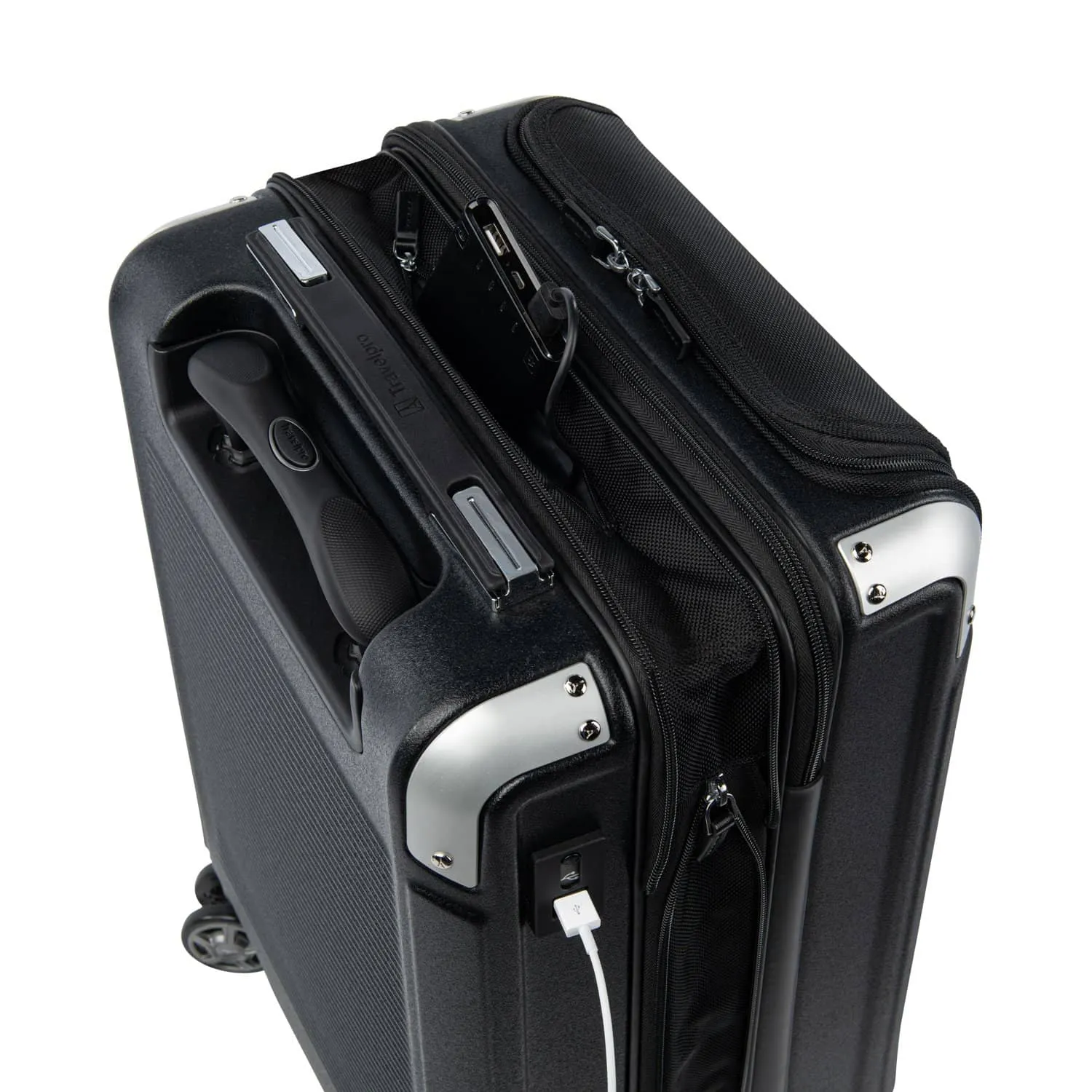 Platinum Elite Business Plus Carry-On Expandable Hardside Spinner