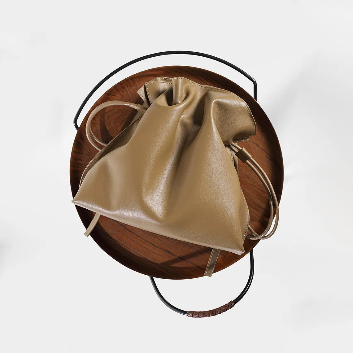 POPSEWING® Leather Drawstring Shoulder Backpack DIY Kits