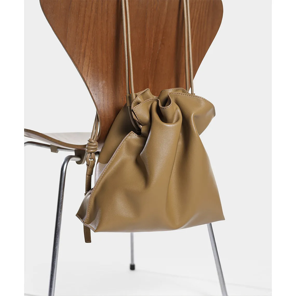 POPSEWING® Leather Drawstring Shoulder Backpack DIY Kits
