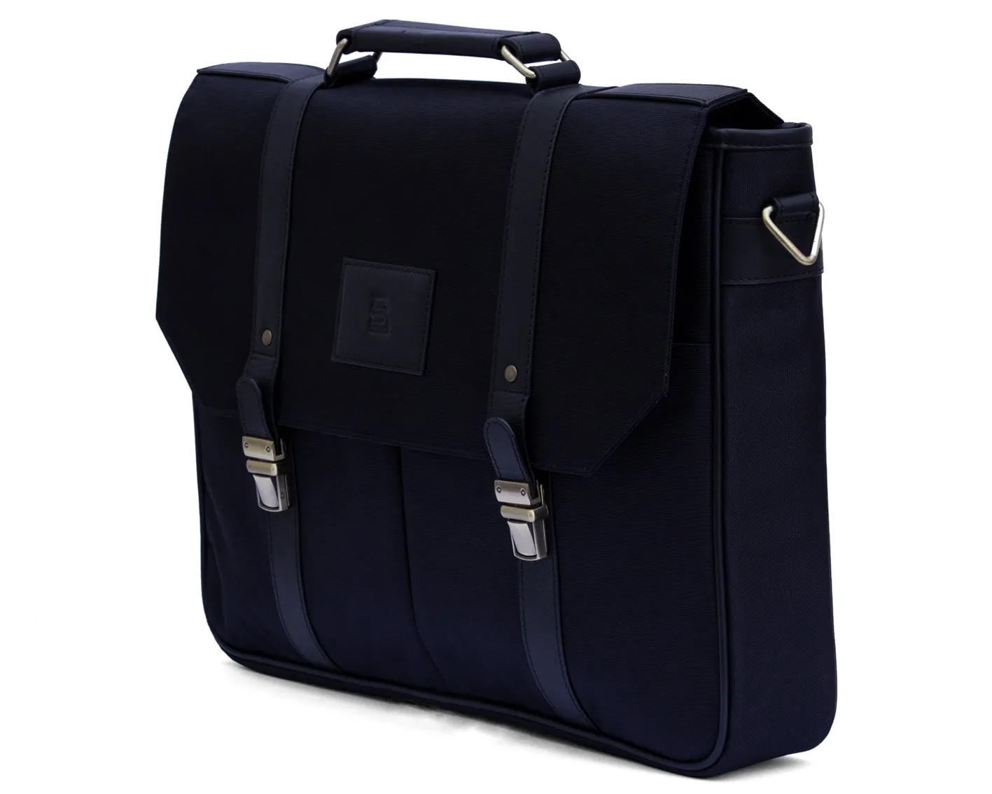 Retro Laptop Bag - Black