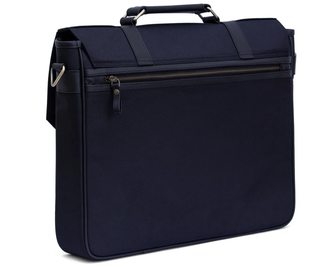 Retro Laptop Bag - Black