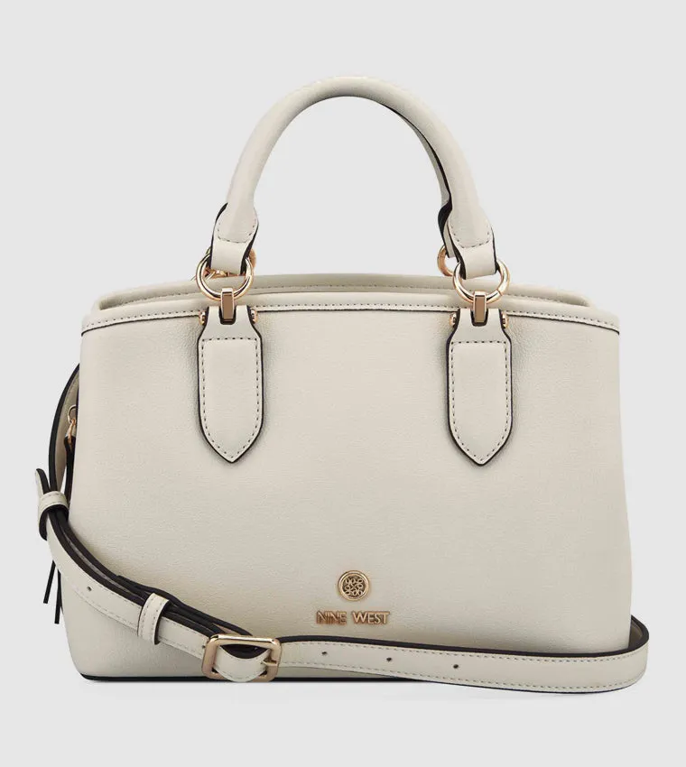 SAOIRSE SMALL SATCHEL BAG OFF WHITE