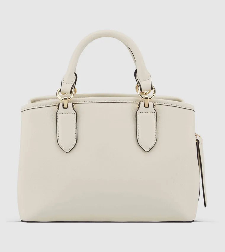 SAOIRSE SMALL SATCHEL BAG OFF WHITE