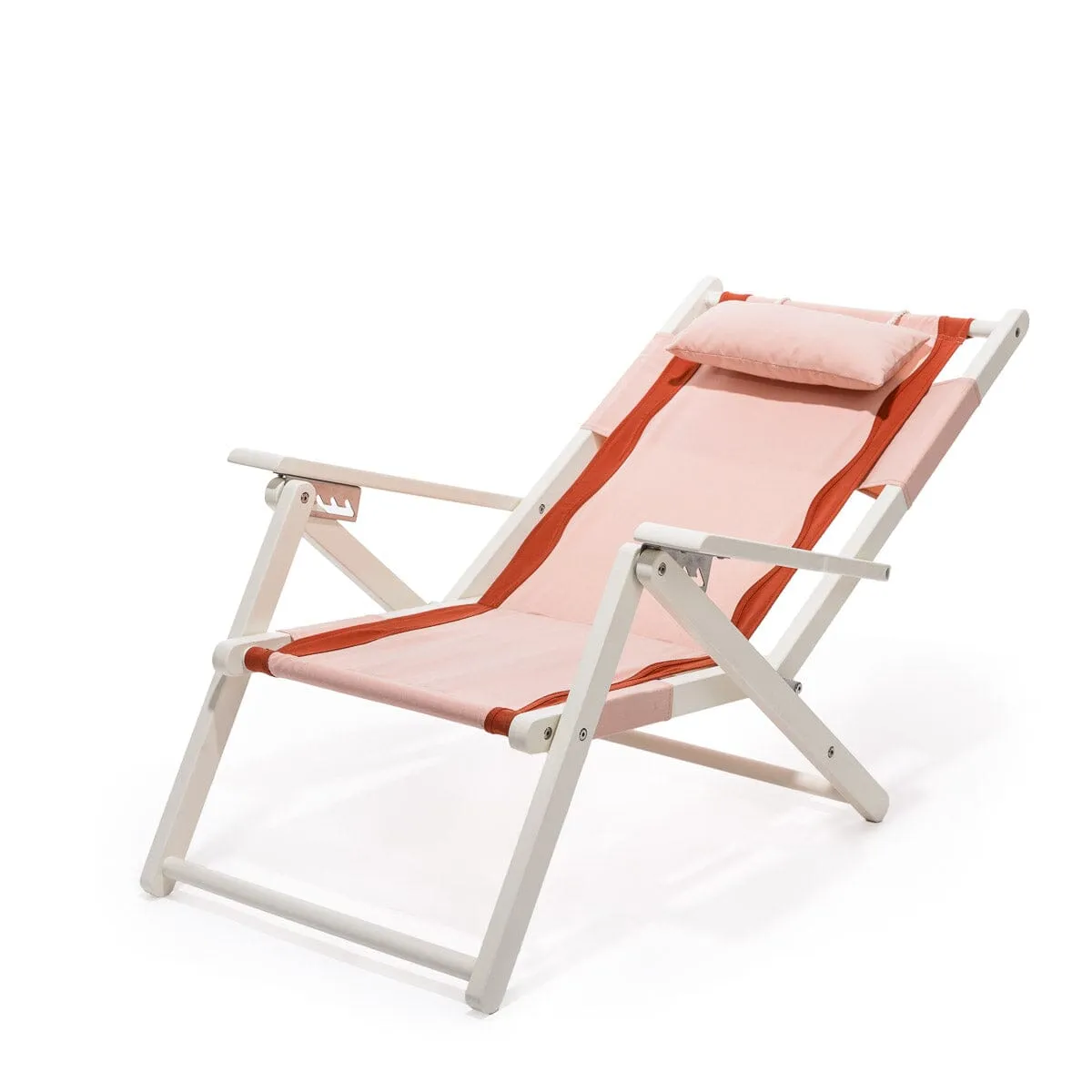 The Tommy Chair - White - Rivie Pink