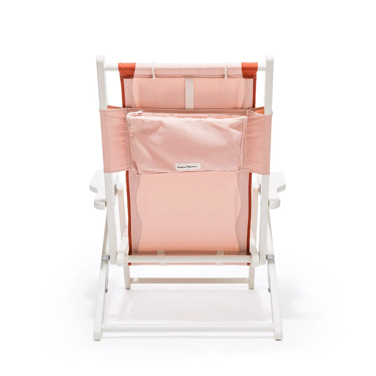 The Tommy Chair - White - Rivie Pink