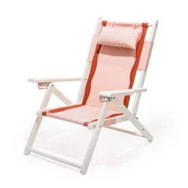 The Tommy Chair - White - Rivie Pink