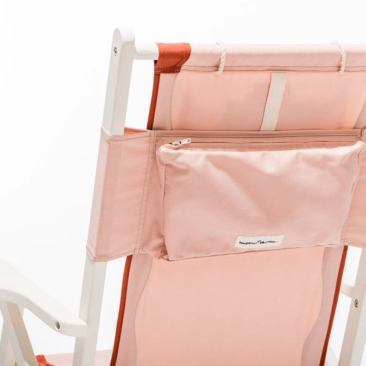 The Tommy Chair - White - Rivie Pink