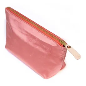 Velvet Travel Clutch-Flamingo