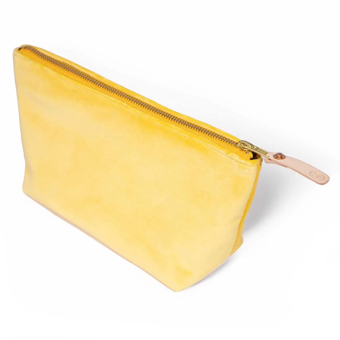 Velvet Travel Clutch-Sunshine