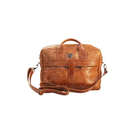Vintage Executive Leather Briefcase - HAZEL