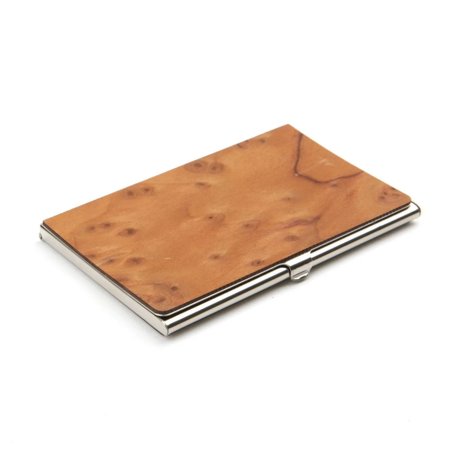 Wood Business Card Holder